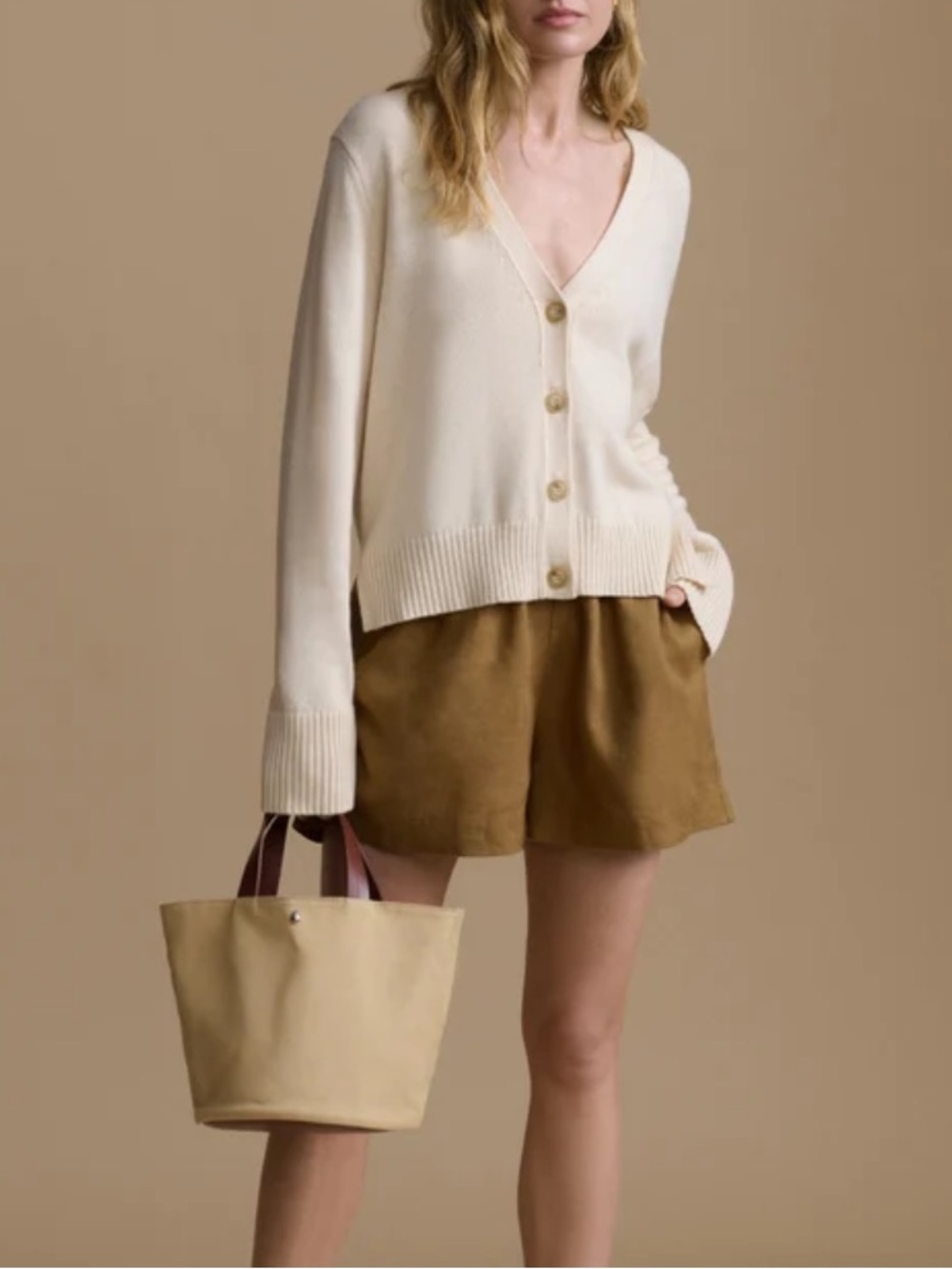 Jenni Kayne Ellis Cardigan in Ivory size XS NWT
